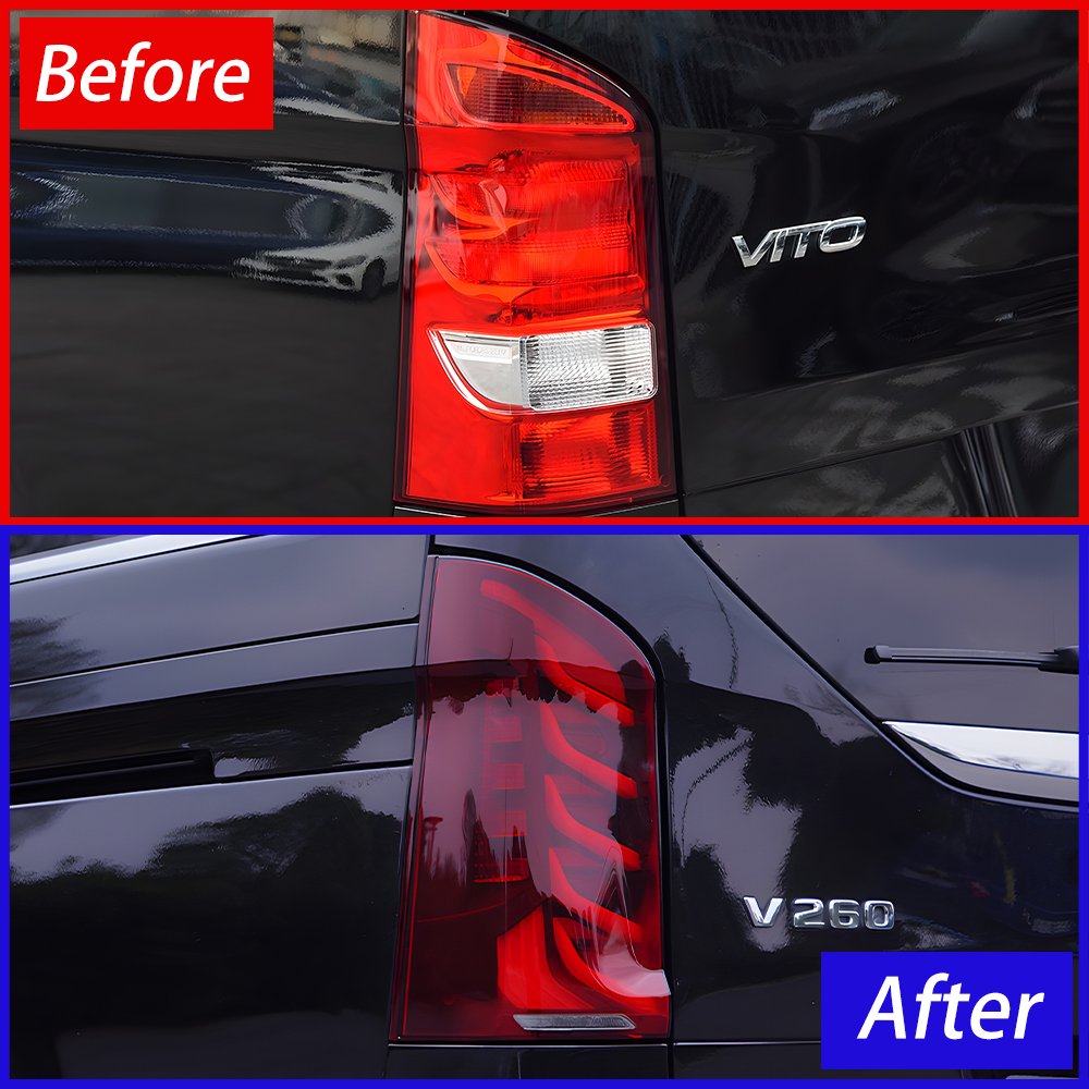 Car Taillights Assembly for Benz Vito V220D V250 V260 V300 W447 2016-2023 LED Upgrade Dynamic Auto Rear Back Lamps Accessories