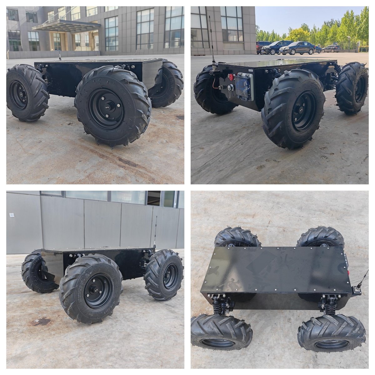 Guoxing Pwt1000 Mobile Robot Platform Remote Control 4WD Electrical Can Bus Protocol Robot Platform
