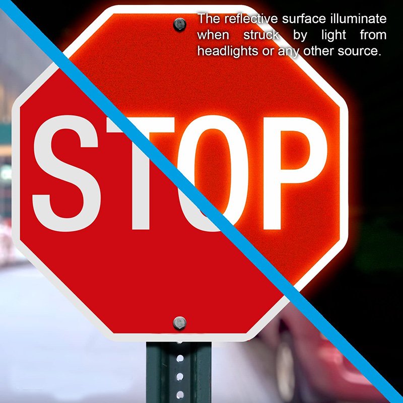 Custom Octagon Stop Sign Board Traffic Signs Silkscreen Printing Control/roadway Safety for School Bus