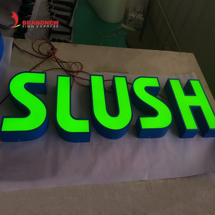 BRANDNEWSIGN Manufacturer Custom Shop Front Led Lights Business Store Acrylic Metal Channel Letter Logo Sign Carteles Luminosos