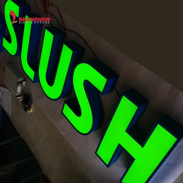 BRANDNEWSIGN Manufacturer Custom Shop Front Led Lights Business Store Acrylic Metal Channel Letter Logo Sign Carteles Luminosos
