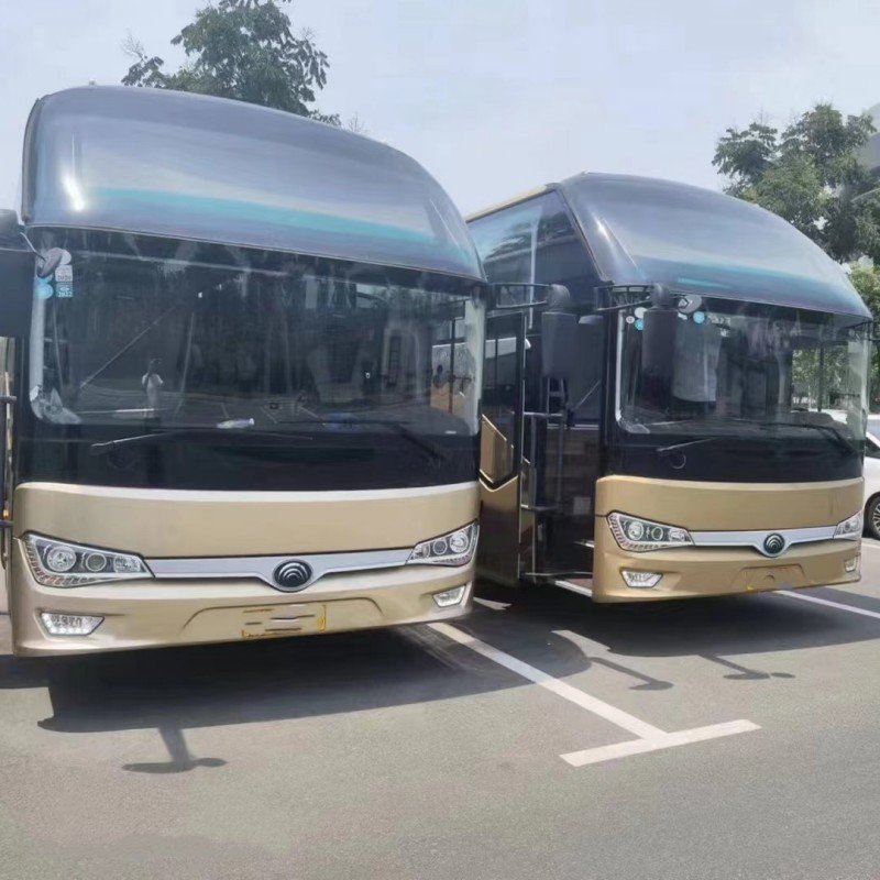 Yu Tong Passenger Bus ZK6128 2+2 Layout 54 Seat Airbag Luxury Tour Coach Buses for Africa