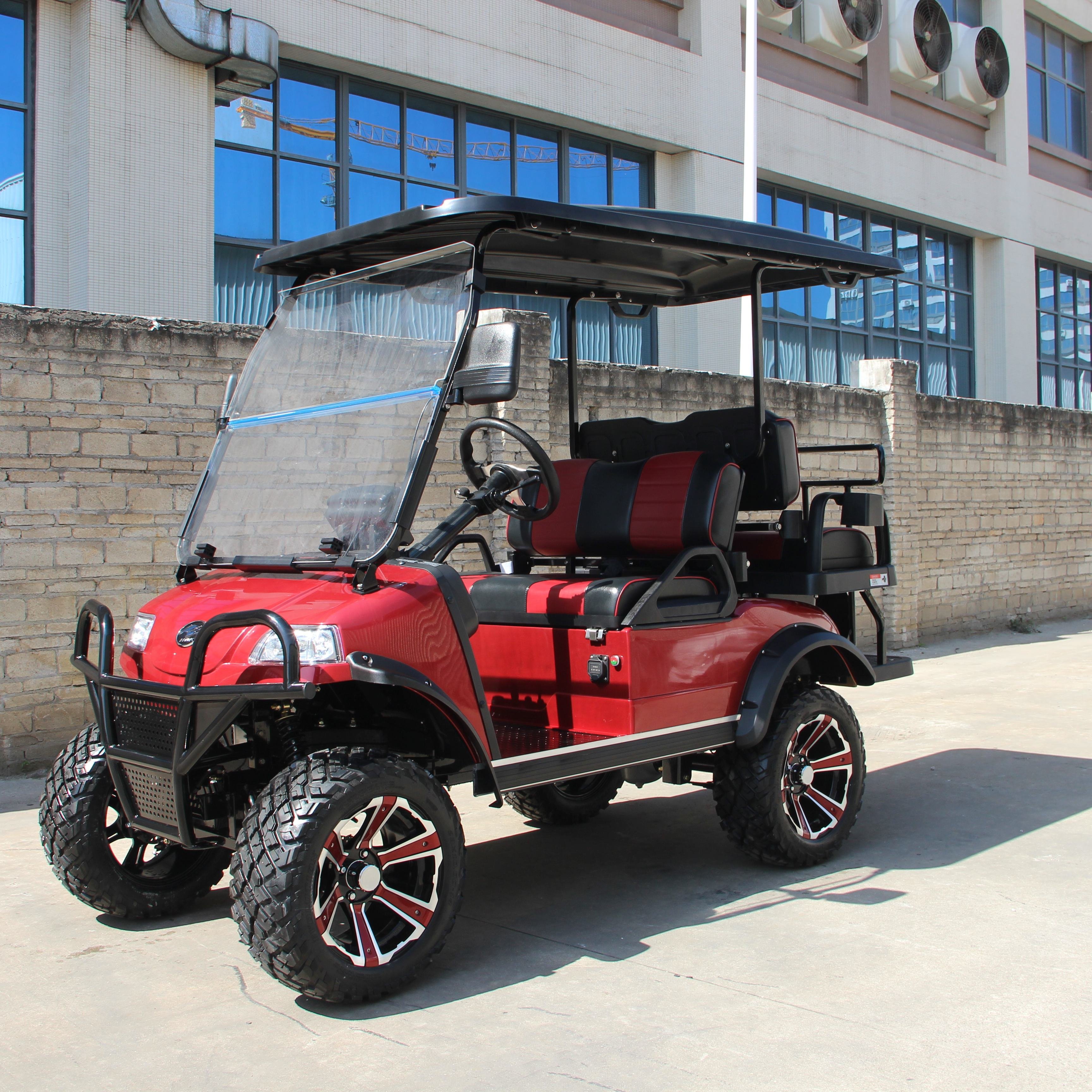 Price Off Road Vehicle HDK Evolution Mini Bus UTV ATV Buggy Tourist Adult 48V Electric Golf Carts