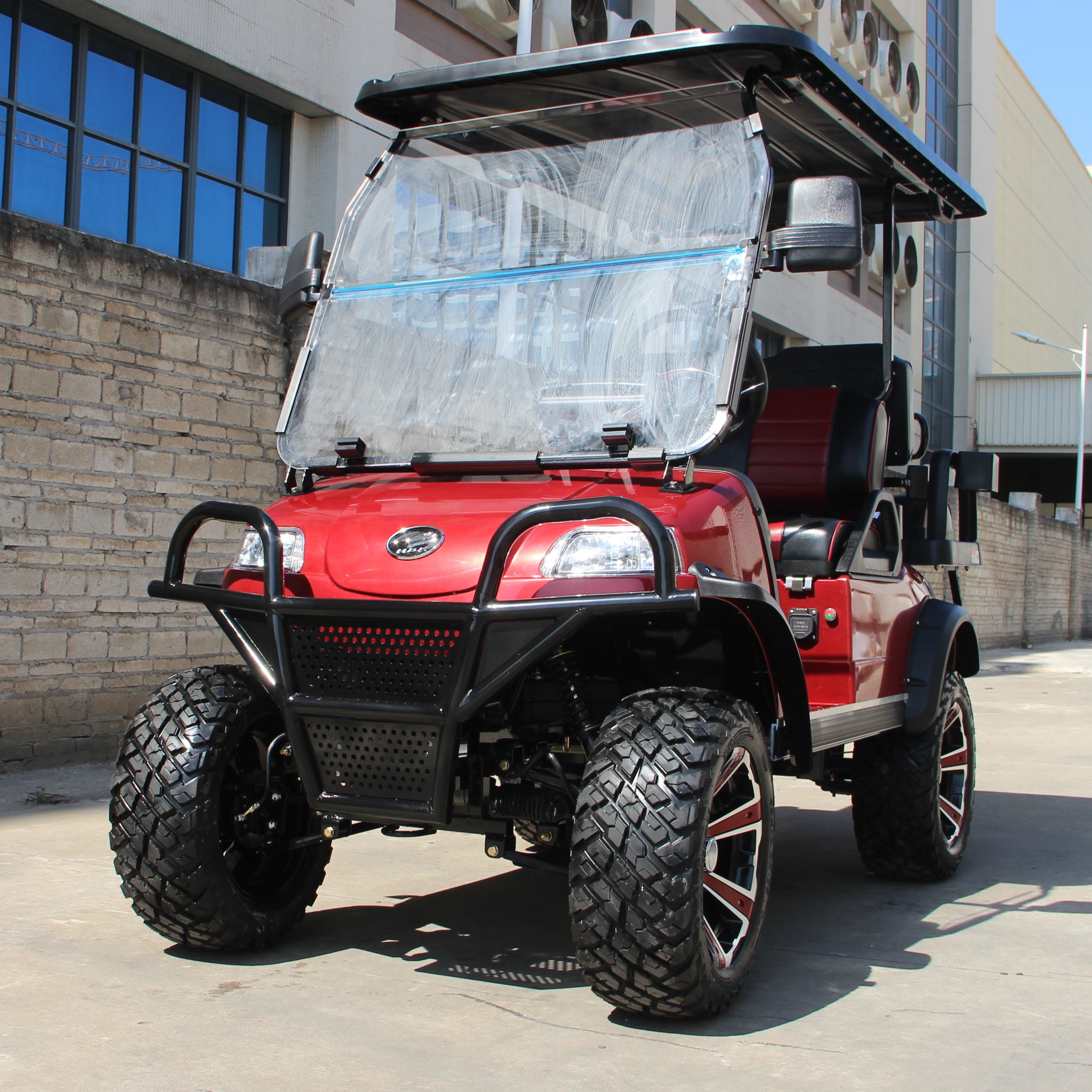 Price Off Road Vehicle HDK Evolution Mini Bus UTV ATV Buggy Tourist Adult 48V Electric Golf Carts