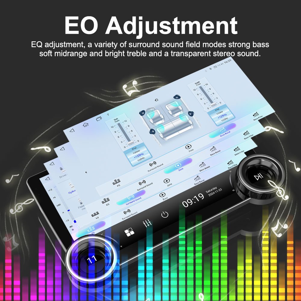 10.1 Inch IPS Automotive Multimedia Player UIS8581A 1.6GHz Carplay 4G SIM Full Metal Body 4 64g 8 Core Ts18 Android Car Radio
