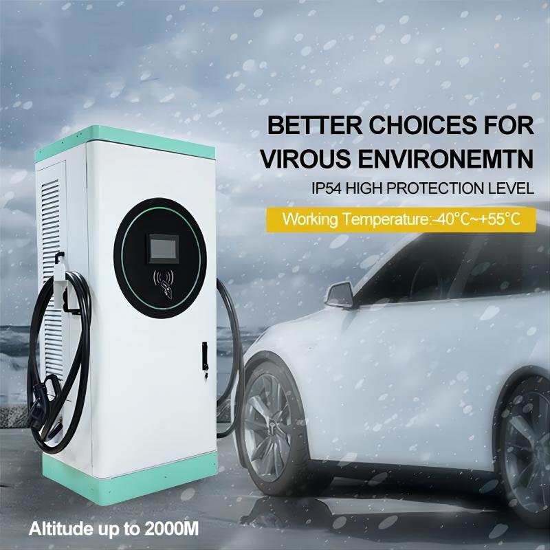 Commercial Split cabinet Floormounted 180KW 240KW 350KW CCS Level 3 DC Fast Charger EV Charging Station for bus and truck