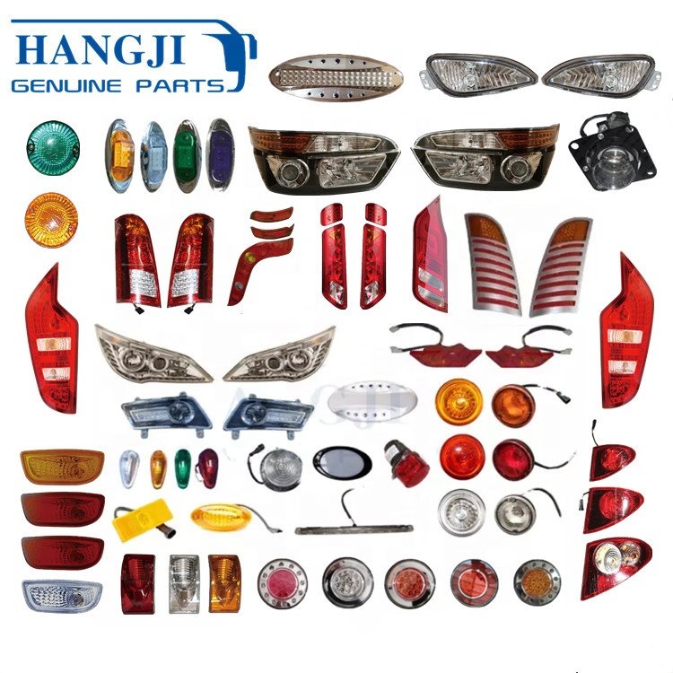 Guangzhou Chinese Bus Use for Asiastar Higer Kinglong Zhongtong Interior Spare Parts Rear Led Foglight Headlamp Bus Rear