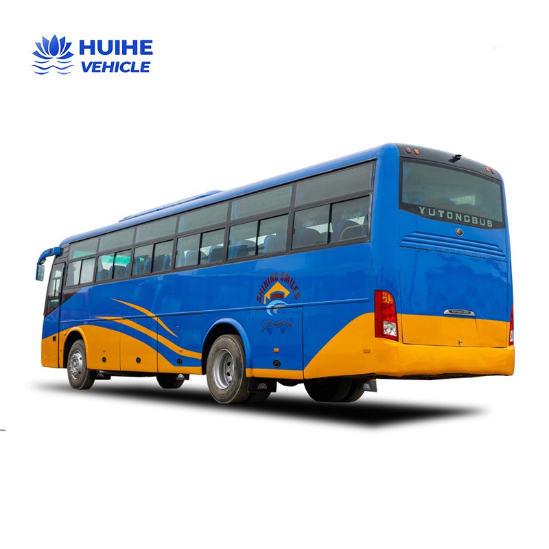 Used Chinese Buses ZK6112 Front Engine 60 Seaters Africa Tough Road Second Hand Buses with Price