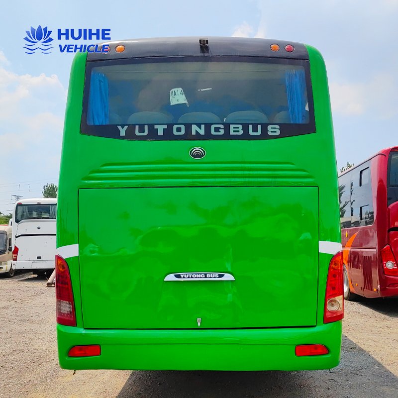 Used 55-Seater Coach Bus Left Hand Drive Diesel Fuel Manual Transmission Euro 3 Emission East Africa Second Hand Passenger Bus