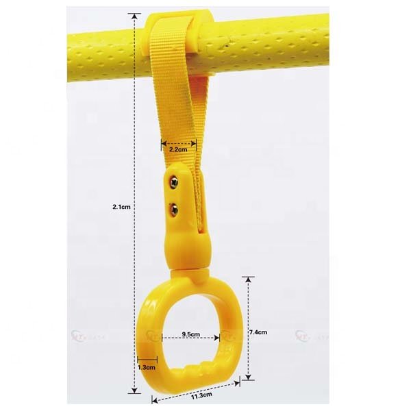 Bus Accessories Customized Plastic Bus Grab Handle With Advertising