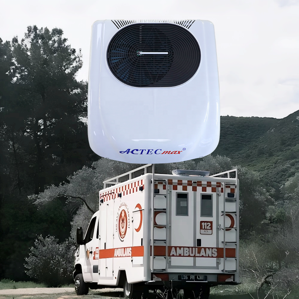 Auto Parking Air Conditioner AC.161.103 RV AC Unit Overhead Semi Truck Accessories Cab Air Conditioner with Electric Compressor