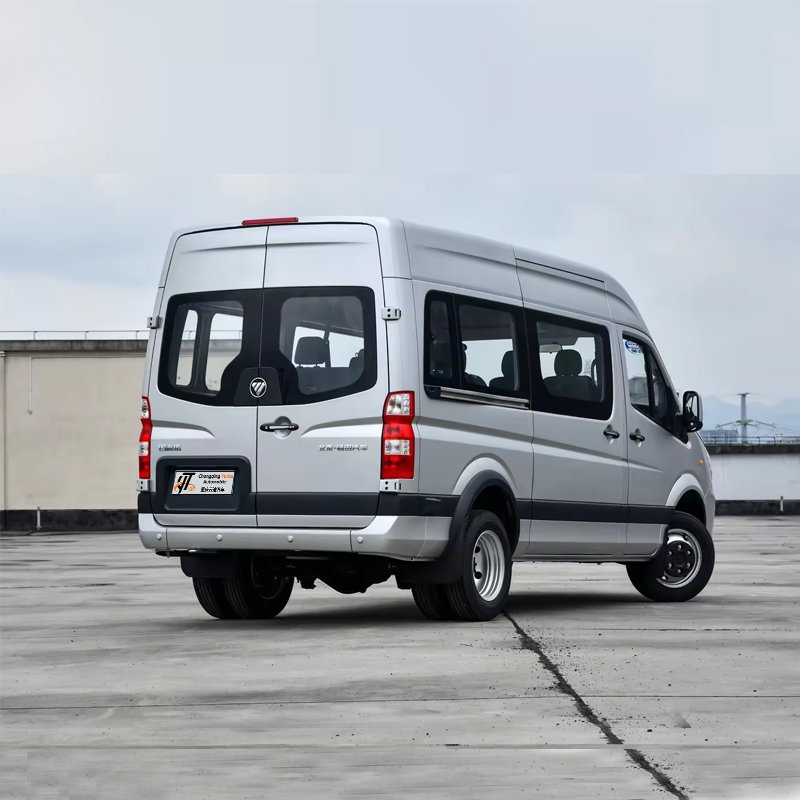 2024 Foton Toano 4X4 VAN 5-Door 3-Seat MPV Mini Bus Diesel Cars with Manual Gearbox Foton Tuyano Light Passenger Bus