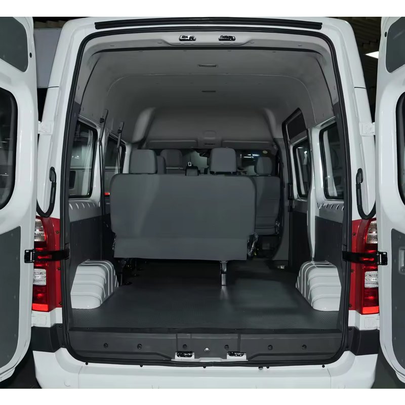 2024 Foton Toano 4X4 VAN 5-Door 3-Seat MPV Mini Bus Diesel Cars with Manual Gearbox Foton Tuyano Light Passenger Bus