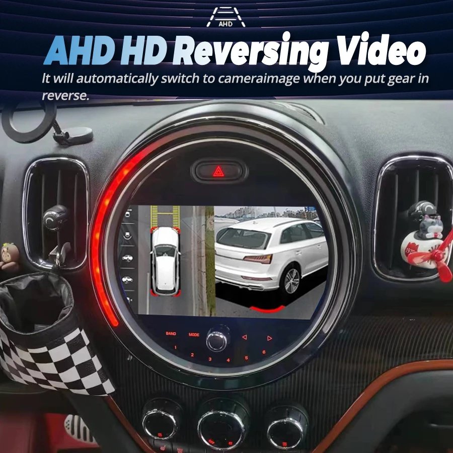 Android 12 Autoradio Screen for BMW Mini Cooper Countryman F60 2017 up GPS Navigation Radio Head Unit Carplay DSP 4G Lte Network