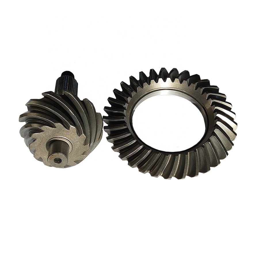 Precision Helical Bevel Gear Auto Parts for King Long Bus Differential Assemblies