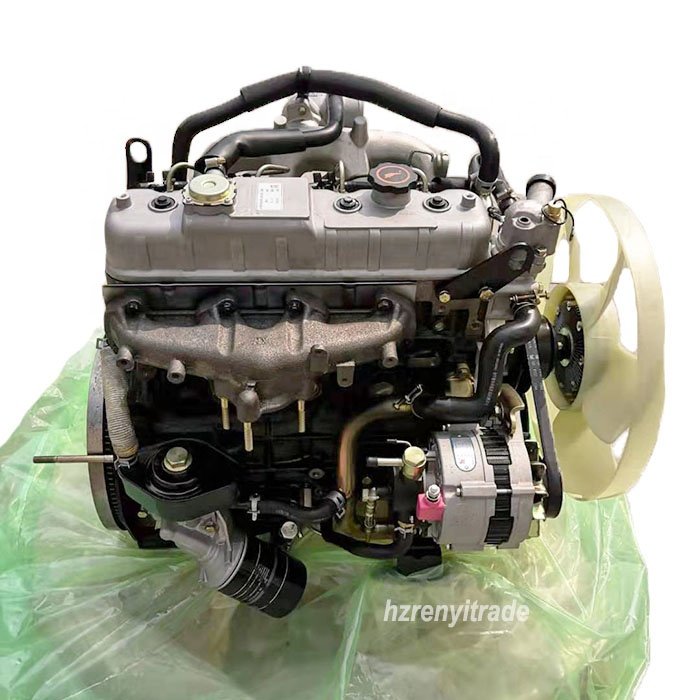 High Quality 4JB1 Motor 57KW 2800CC 2.8L Diesel Complete Engine Assembly Assy for Rodeo Bighorn for bobcat Trooper