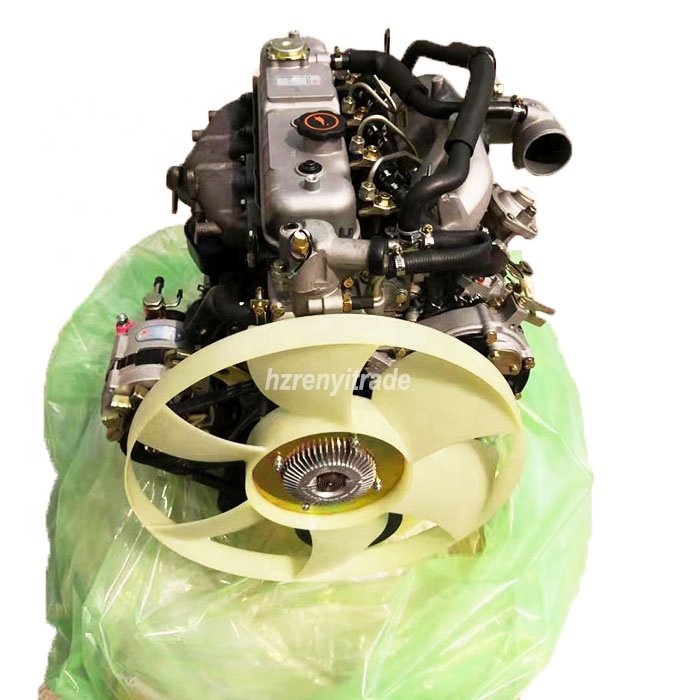 High Quality 4JB1 Motor 57KW 2800CC 2.8L Diesel Complete Engine Assembly Assy for Rodeo Bighorn for bobcat Trooper