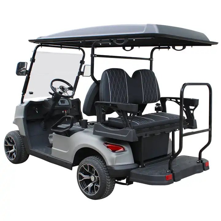 Electric Sightseeing Bus 4 Seater Battery Operated Golf Cart New Energy Electric Vehicle Hunting Cart