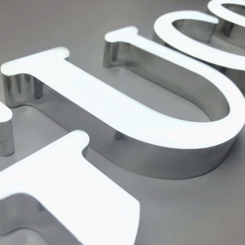 Best Selling Customization Advertising Led Sign Board Frontlit Signs Channel Letters Outdoor Indoor