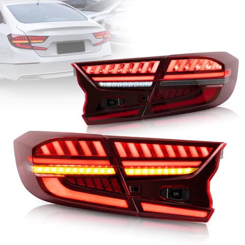 Auto LED Taillights for BYD E3 E5 E9 DENZA D9 GEELY TUGELLA ZEEKR 001 CHERY JETOUR X90 MG3 Tail Lamp Rear Brake Taillight