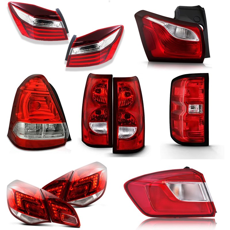 Auto LED Taillights for BYD E3 E5 E9 DENZA D9 GEELY TUGELLA ZEEKR 001 CHERY JETOUR X90 MG3 Tail Lamp Rear Brake Taillight