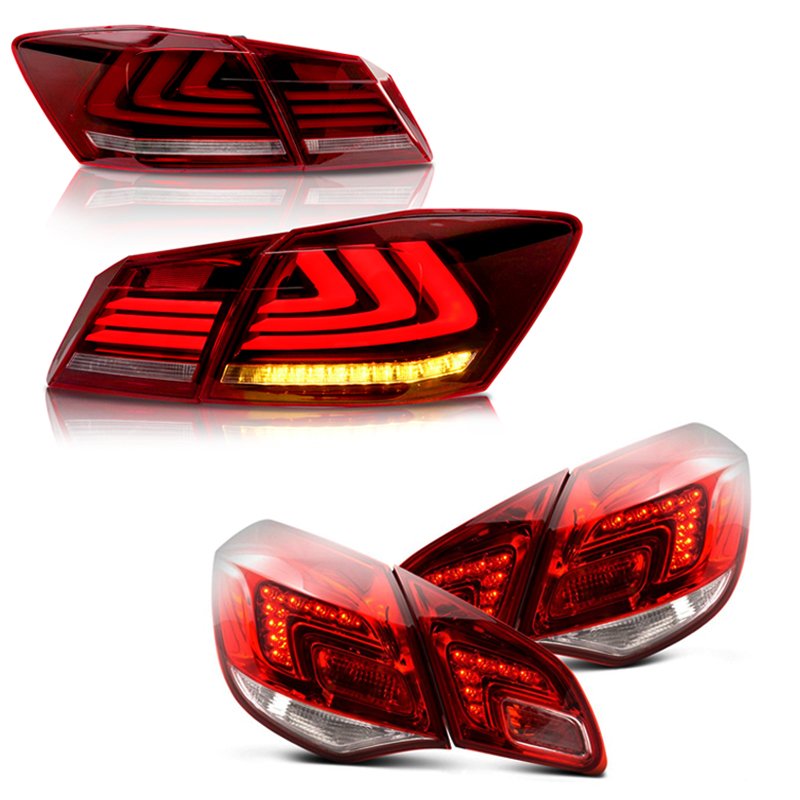 Auto LED Taillights for BYD E3 E5 E9 DENZA D9 GEELY TUGELLA ZEEKR 001 CHERY JETOUR X90 MG3 Tail Lamp Rear Brake Taillight
