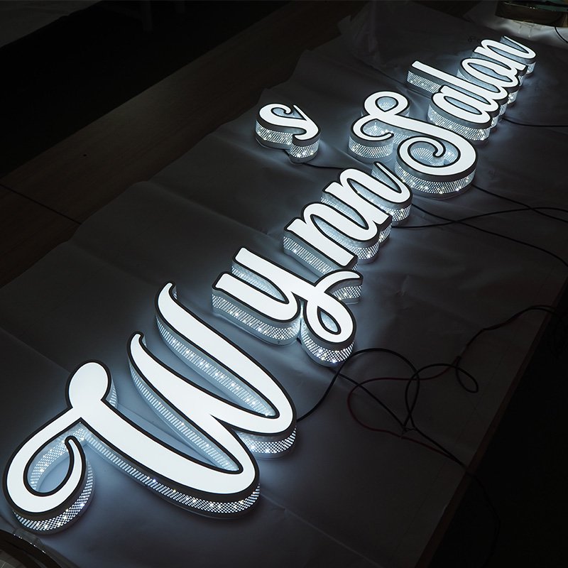 LED Light Letter Aluminum Led Letter Lights Electronic Led Sign Fullit Acrylic Letters Sign for Store