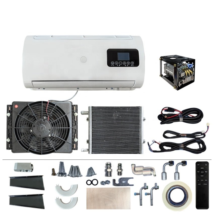 Electric 24V 12v Universal air Conditioning Under Dash Ac Kit 12 Volt air Conditioner for Car