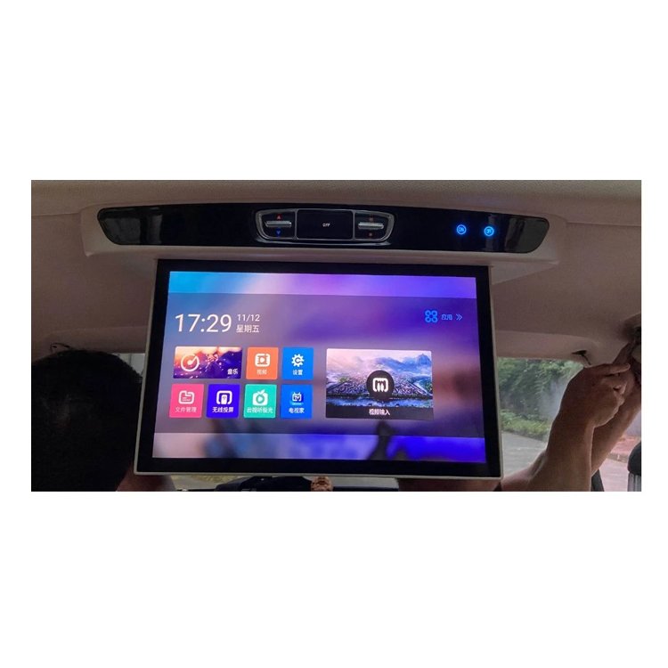 Bus Roof TV 17.3 19 24 Inch Android Ceiling Mount Bus Lcd Monitor