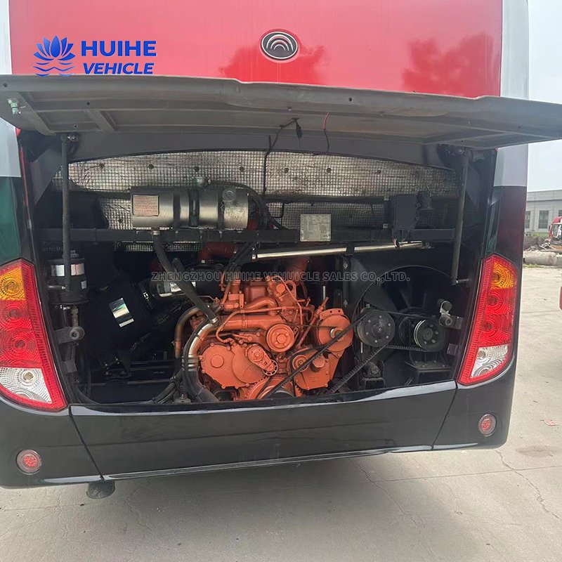 Luxury 45-Seater City Bus for Sale Used Diesel Coach with Manual Transmission Competitive Price From Transports De