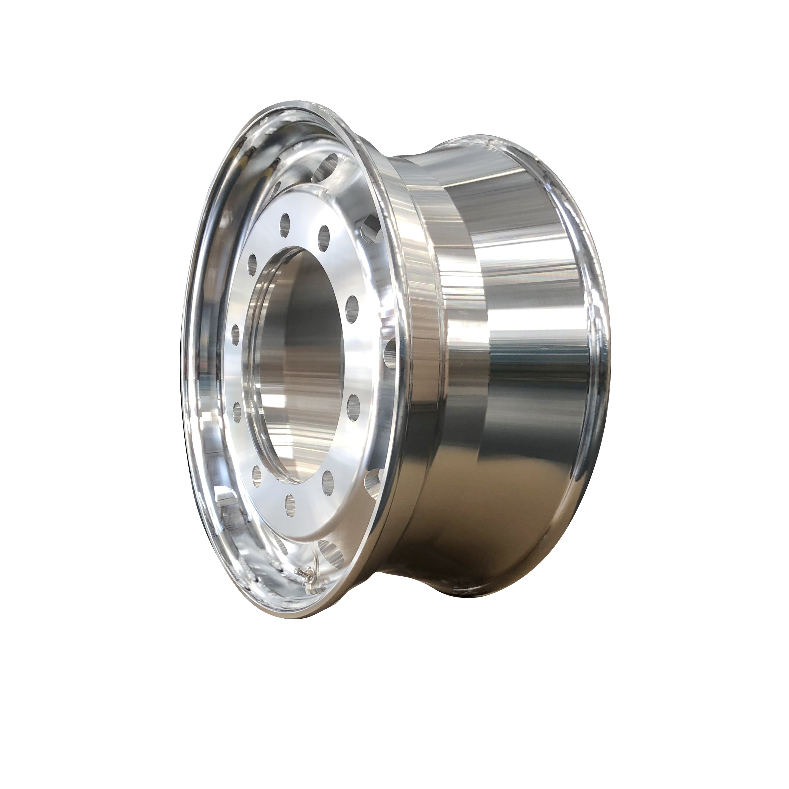 22.5x9.0 Front Wheel Factory Custom Forged Aluminum Alloy Truck Wheel / Support Polishing And Parameter Customization