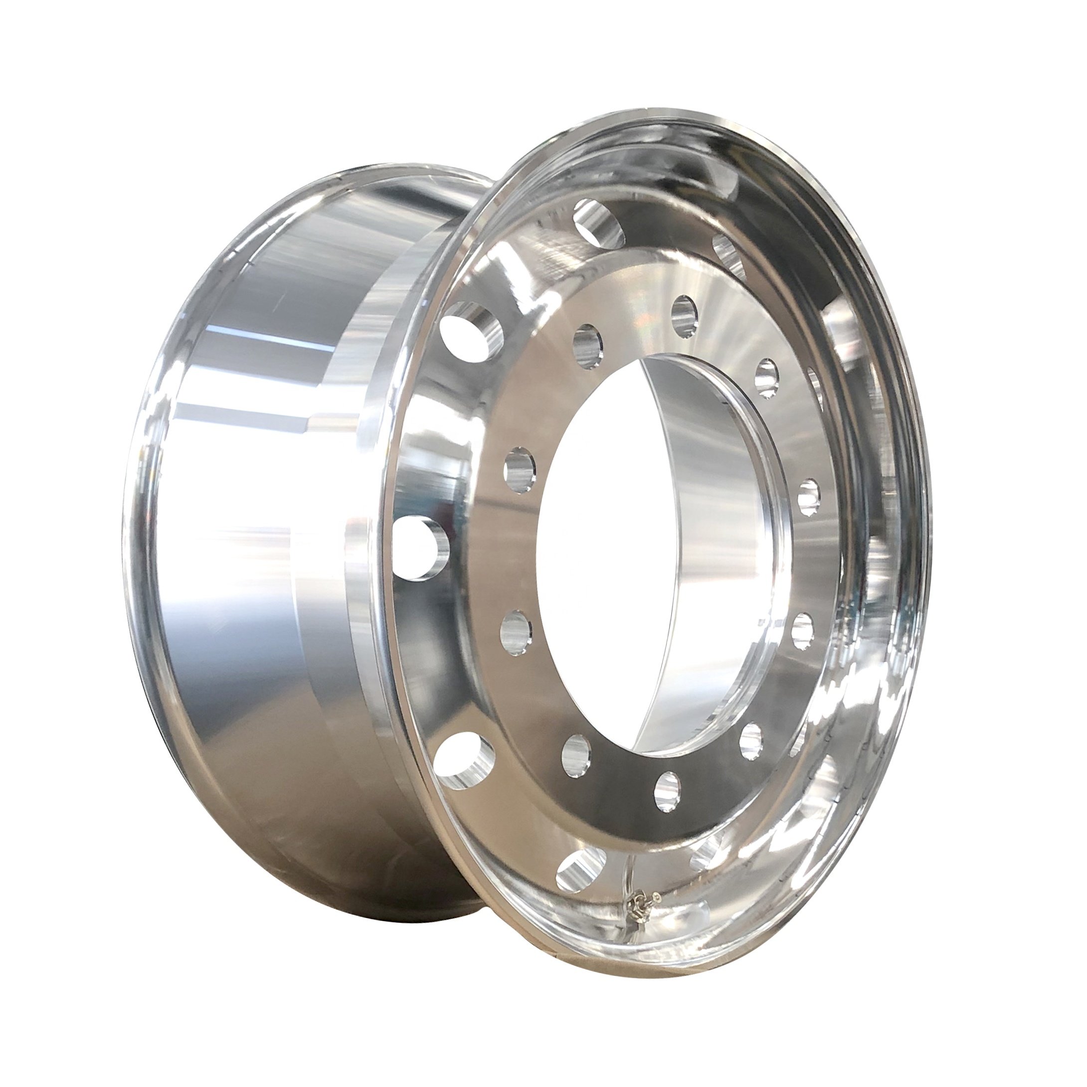 22.5x9.0 Front Wheel Factory Custom Forged Aluminum Alloy Truck Wheel / Support Polishing And Parameter Customization