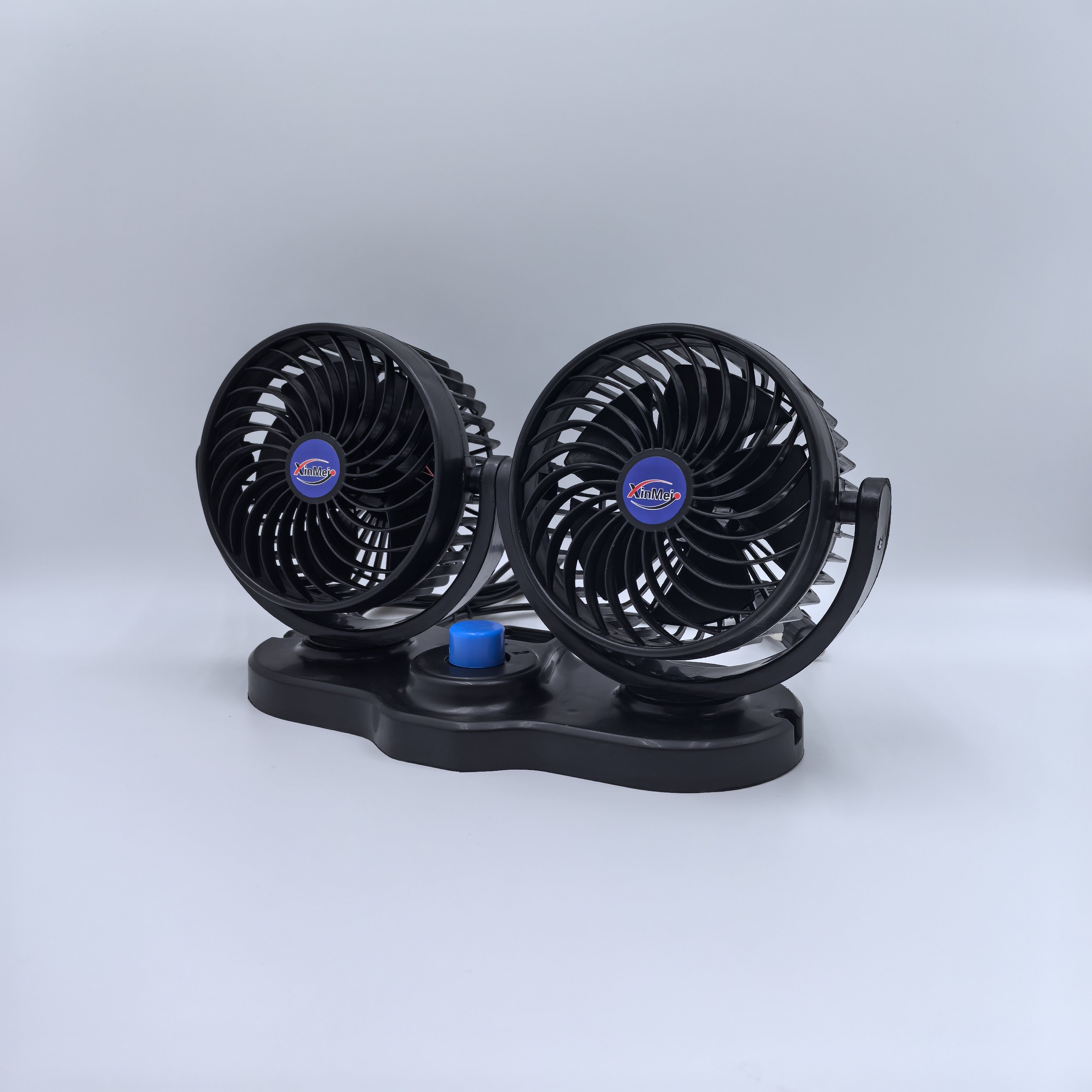 2022 High Quality Car Fan Interior Accessories Radiator Convenient 4 Inch Car -fan -double-head Car Cooling Fans