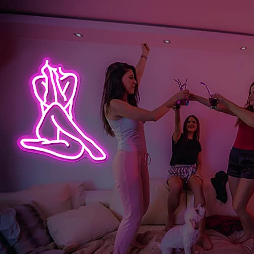 Body Neon Sign Acrylic Plate Pure Silicone No MOQ Free Design Wedding Home Wall Decor Custom Neon Sign