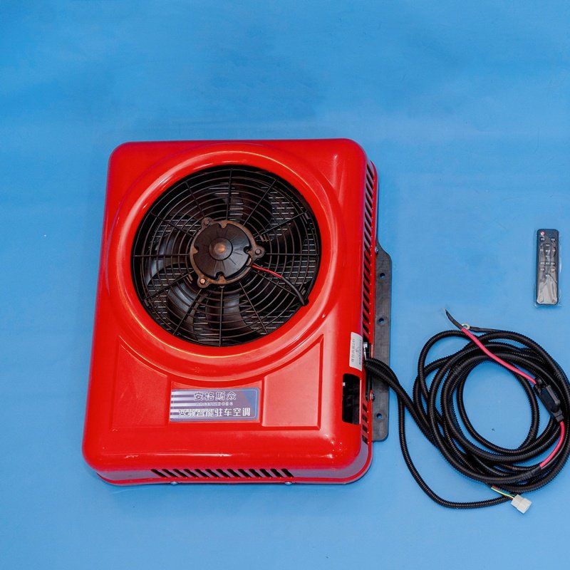 Van Cooling 12v Parking Truck Airconditioner Unit 24 Volt Parking Cooler for European Trucks