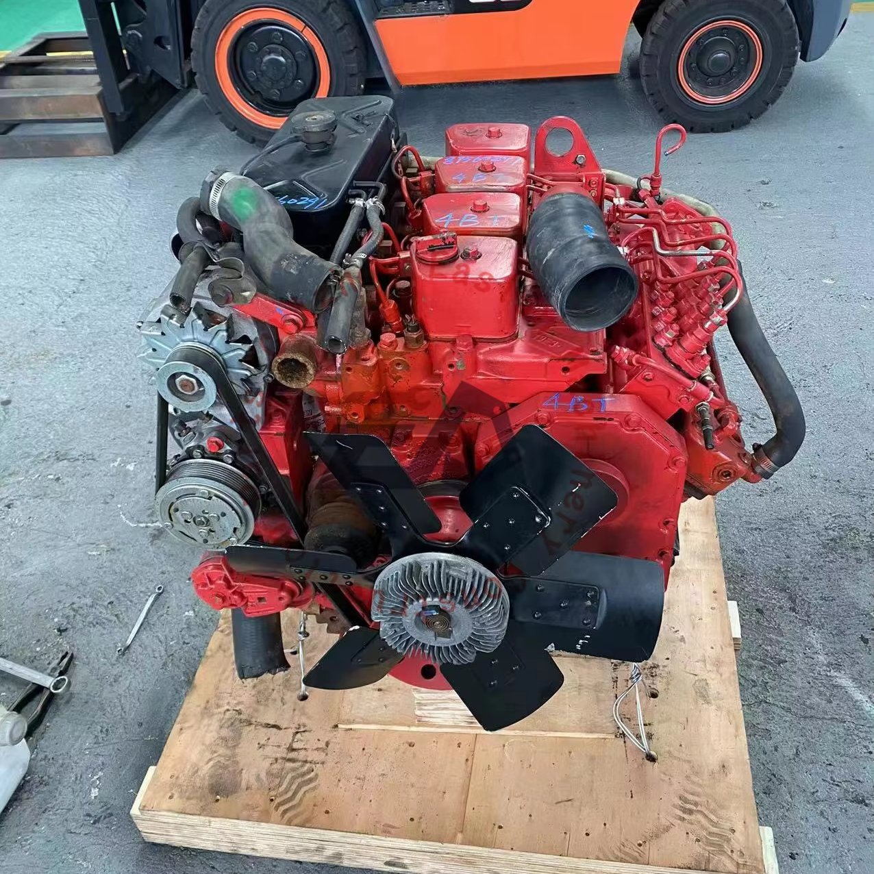 DOOR to DOOR SERVICE Cum Mins Engine 4BT 6BT 6CT ISF2.8 Truck Bus Used Engine Motor Shipping to SOUTH AFRICA ZAMBIA ANGOLA