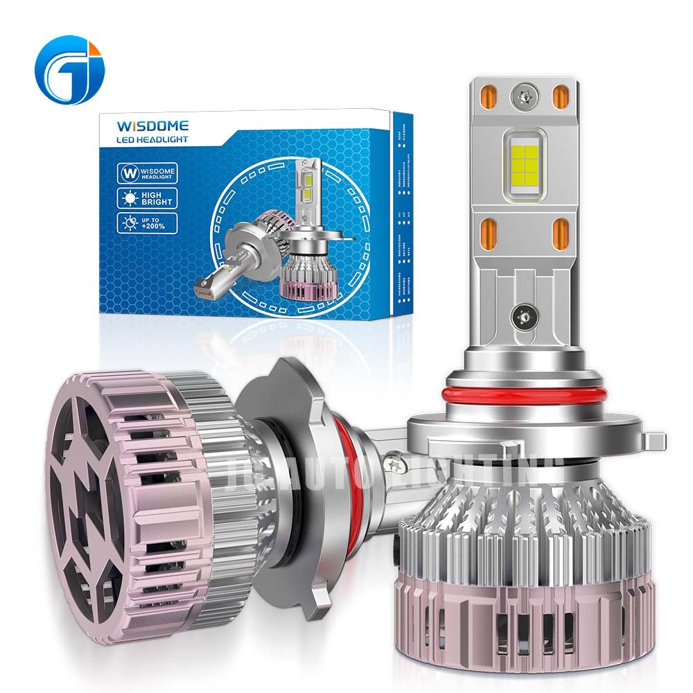 JG Factory Car Led Light H4 Luces Led Para H1 H3 Auto Luz H11 Focos 9005 9006 Faro H7 130W 26000LM Led Headlight Bulb for Car