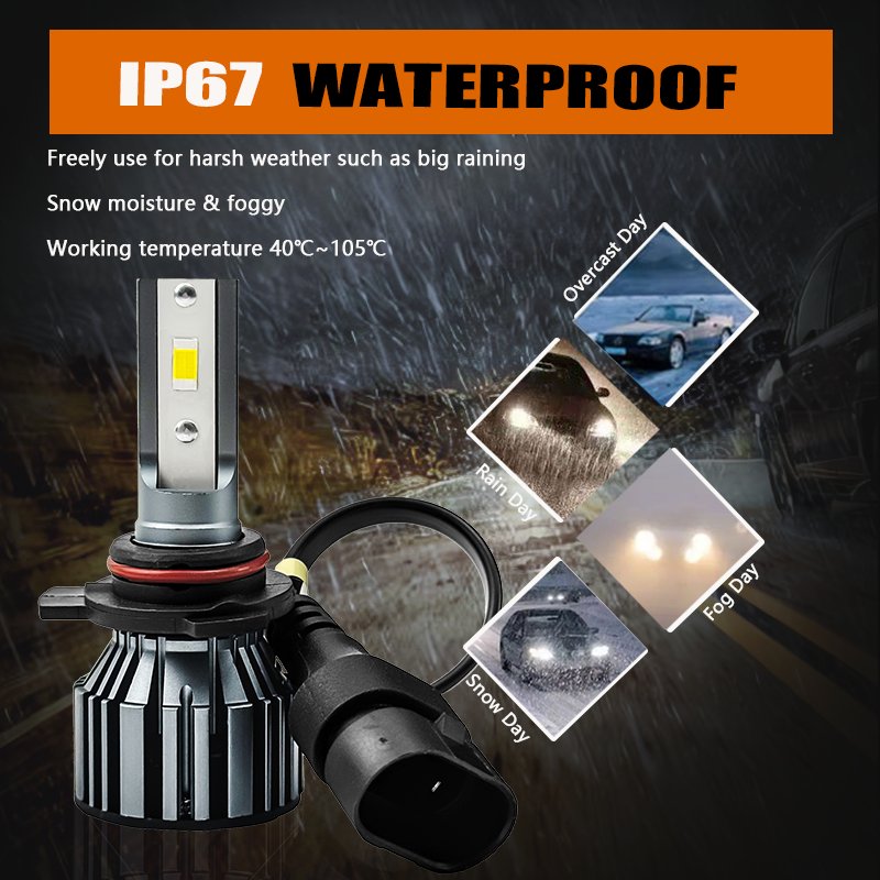 KingEagle M3-9012 CSP LED Headlight Factory Wholesale High Quality H1 H3 H7 H4 9005 HB3 9006 HB4 H8 H11 COB Led Headlight