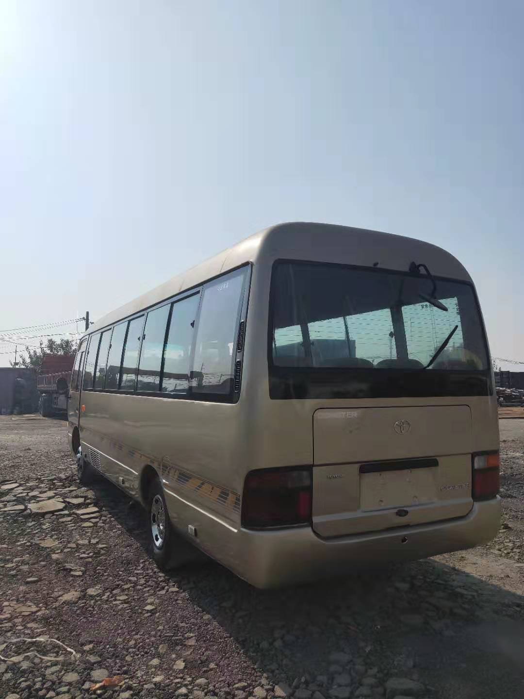 LHD Used--Toyota Coaster Bus diesel Engine 30 Seats City Bus Used coaster Bus for Sale Cheap Price
