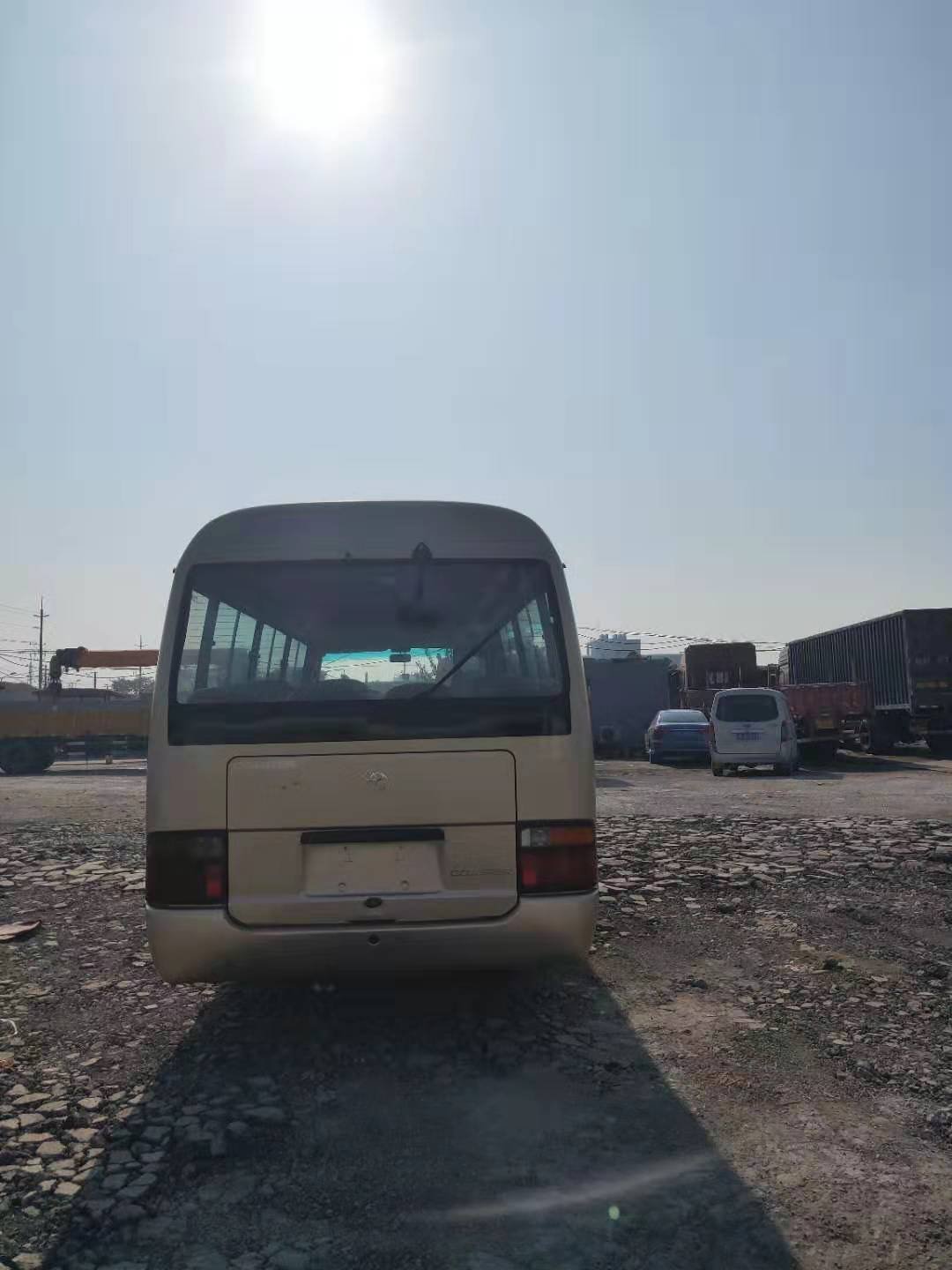 LHD Used--Toyota Coaster Bus diesel Engine 30 Seats City Bus Used coaster Bus for Sale Cheap Price
