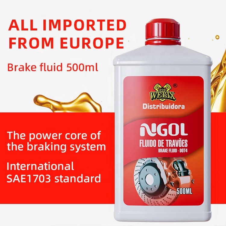 Dot 4 Brake Fluid Clutch Fluid CHINA Hot Selling Brake Fluid Dot 4 Oil From WELIX Lubricants Exporter