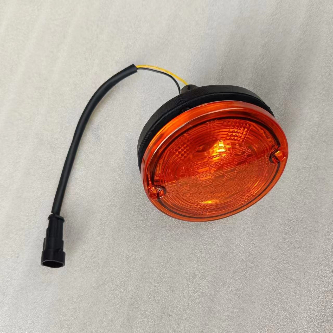 Hot Sale Bus Light Yellow Round Bulb 24v Rear Turn Signal Indicator Lamp