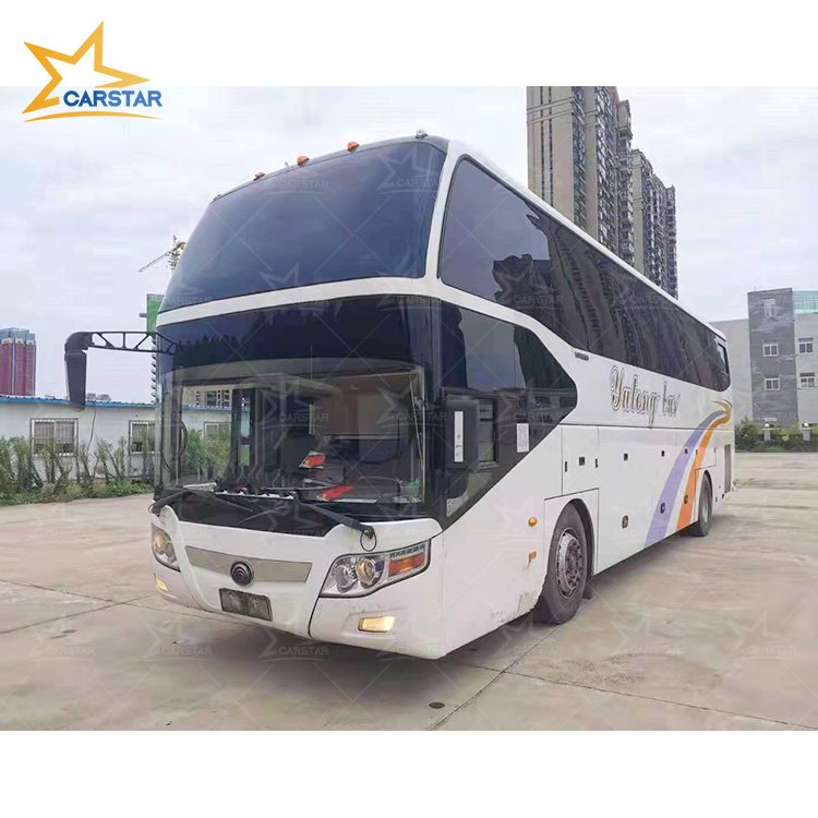 2016 Used Yutong ZK6127 Luxury Coach Bus, 35 39 45 51 55 65 Seats CNG Engine
