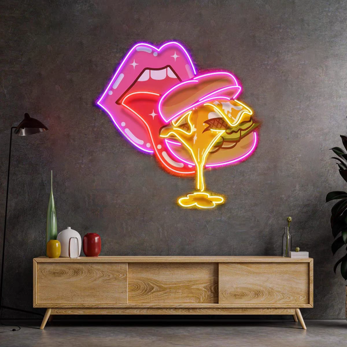 Anime Hand Custom Neon Sign Led Neon Light Wall Decor Shop Home Decoration Party Wedding Business
