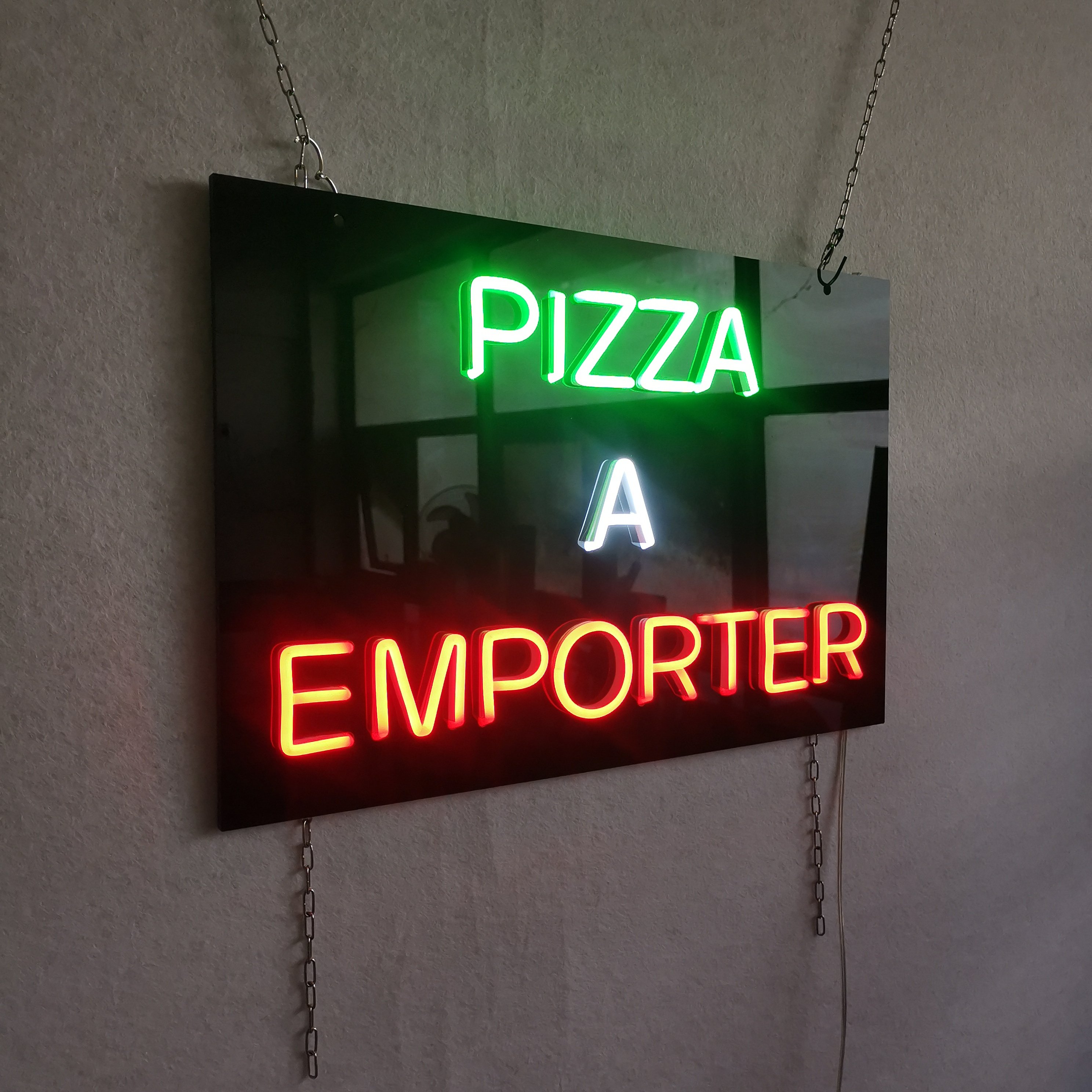 China Manufacture Flex Neon Letters Indoor Custom Neon Sign for French Fries/burgers/ Bread/ Coffee Shop