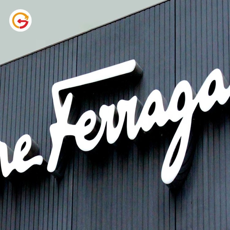 JAGUARSIGN Custom Led Acrylic Channel Aluminium Letter Signs Front Lit Letters Led Store Lighted Sign Carteles De Led Factory