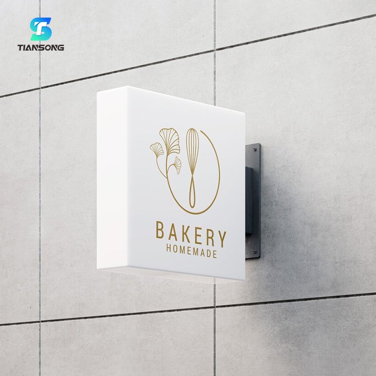 Full Luminous Acrylic Light Box Whole Lit Outdoor Strong Exhibition Lightbox Custom Illuminated Sign