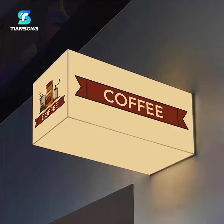 Full Luminous Acrylic Light Box Whole Lit Outdoor Strong Exhibition Lightbox Custom Illuminated Sign