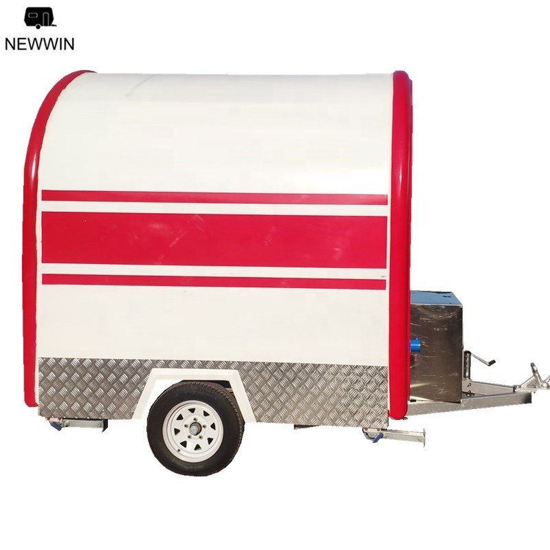 Factory Price and Quality Hot Selling Used Food Kiosk Hot Dog Cart Ice Cream Truck Food Trailer with Kitchen