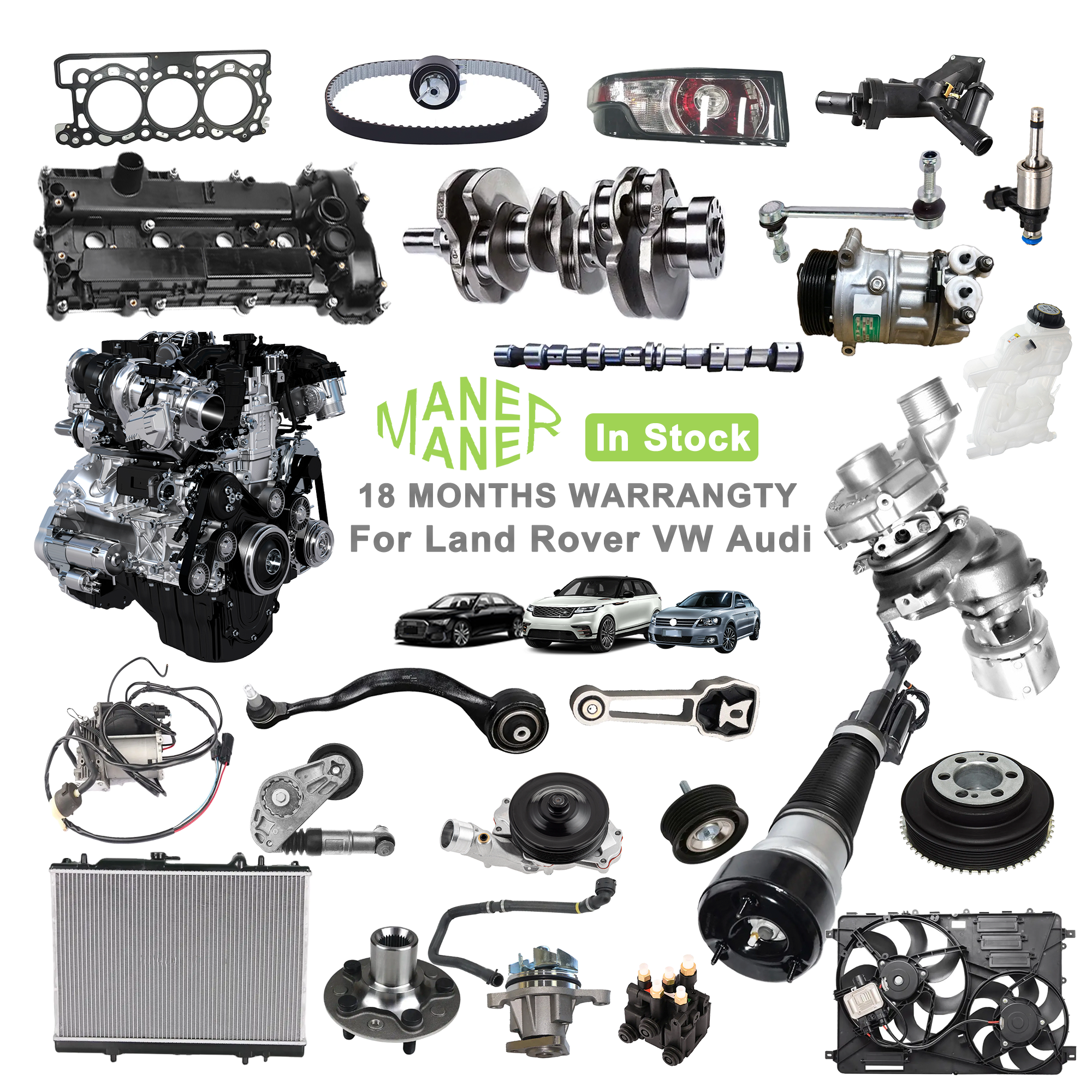 MANER LR036573 Car Auto Parts Parking Brake Actuator for Land Rover Range Rove Sport L494 Vogue